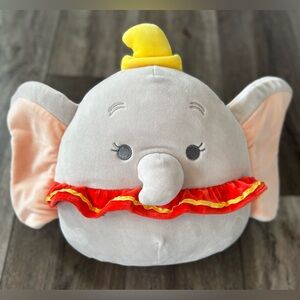 Original SQUISHMALLOWS Disney’s Dumbo 10” Plush STUFFED TOYS Disney Squad